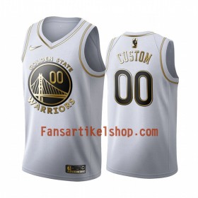 NBA Golden State Warriors Trikot Benutzerdefinierte Nike 2019-2020 Weiß Golden Edition Swingman - Herren